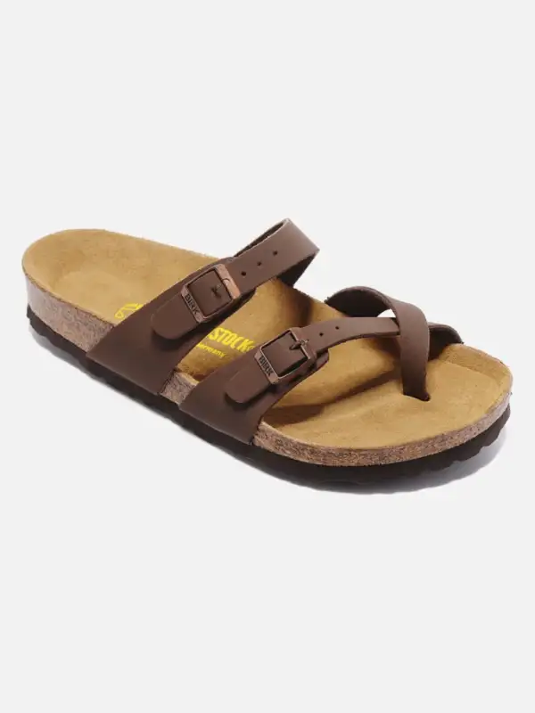 Toe Post Sandals Brown